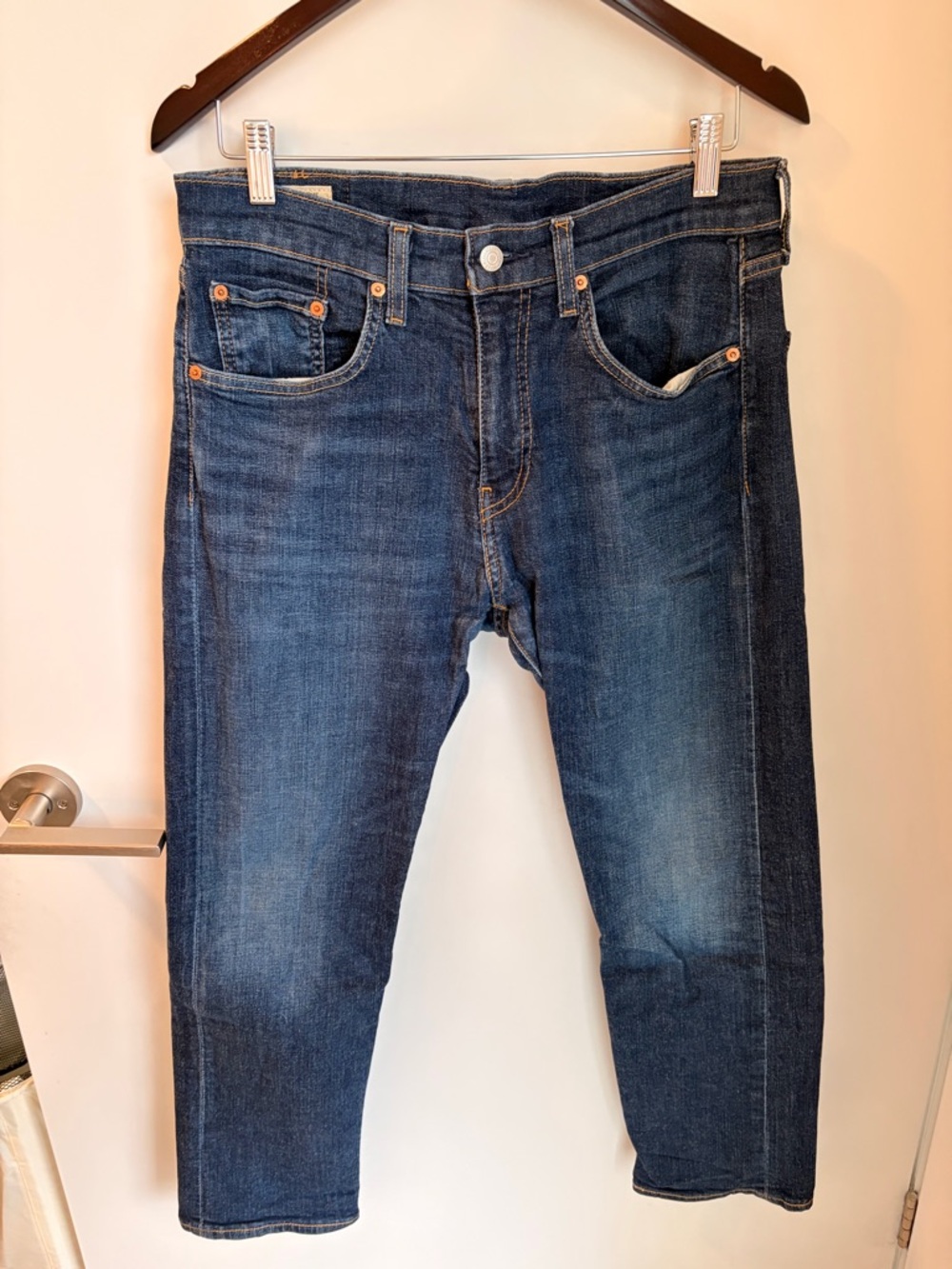 Levi's Slim Straight Dark Blue Jeans - 31/30